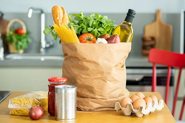 bag of groceries
